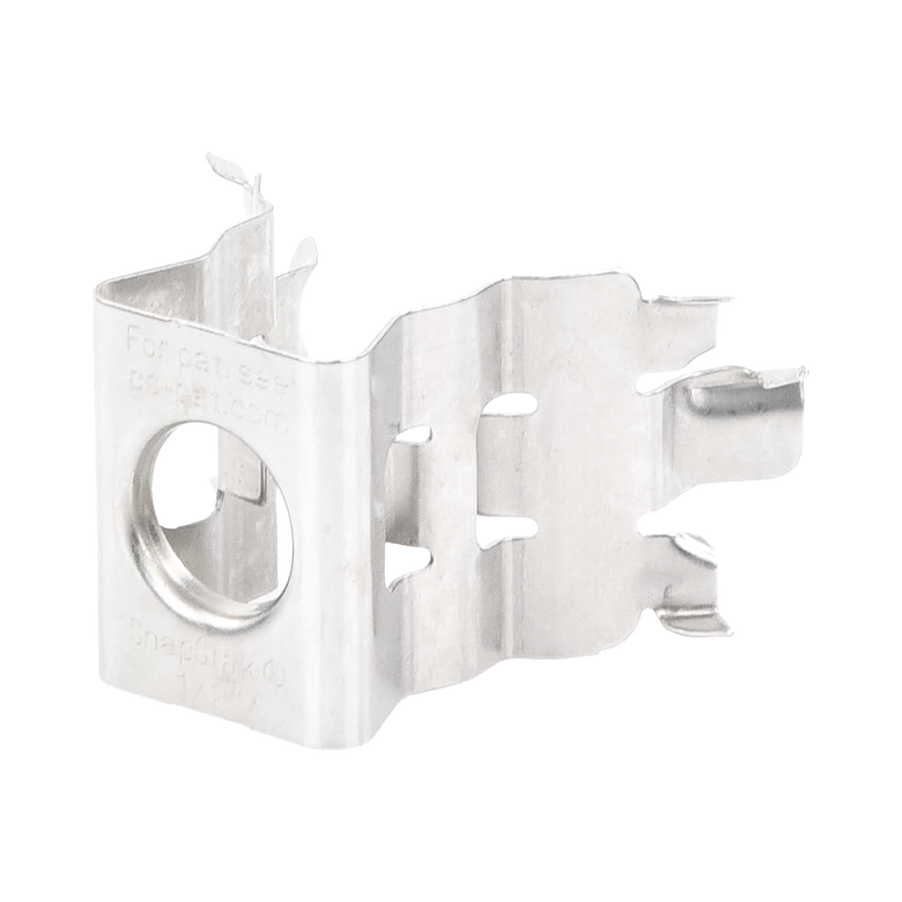 Sujetador de Presión para Cable Heliax de 1/2 Pulgada. Paquete de 10 Piezas