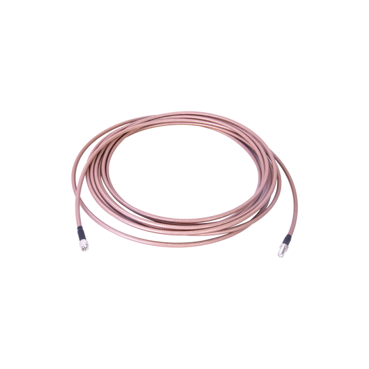 Cable RG-142. Conectores SMA Macho/SMA Hembra de 8 m.