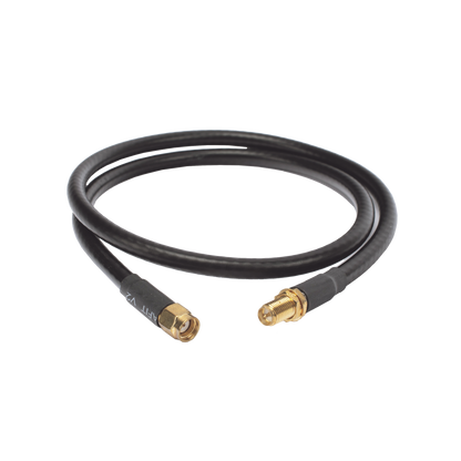 Cable LP240 de 60 cm (23.62 Pulgadas) con Conectores SMA Macho Inverso y SMA Hembra Inverso.