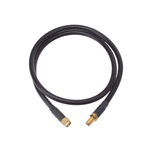 Cable LMR-240 de 60 cm con Conectores SMA Macho Inverso y SMA Hembra Inverso.