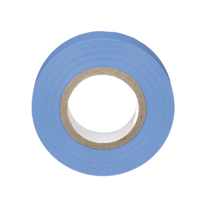 Cinta Eléctrica STRONGHOLD para Aislar, de PVC, Uso General Reparación y Mantenimiento, Grosor de 0.18mm (7 mil), Ancho de 19mm, y 20.12m de Largo, Color Azul