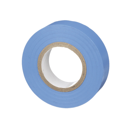 Cinta Eléctrica STRONGHOLD para Aislar, de PVC, Uso General Reparación y Mantenimiento, Grosor de 0.18mm (7 mil), Ancho de 19mm, y 20.12m de Largo, Color Azul