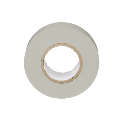 Cinta Eléctrica STRONGHOLD para Aislar, de PVC, Uso General Reparación y Mantenimiento, Grosor de 0.18mm (7 mil), Ancho de 19mm, y 20.12m de Largo, Color Gris