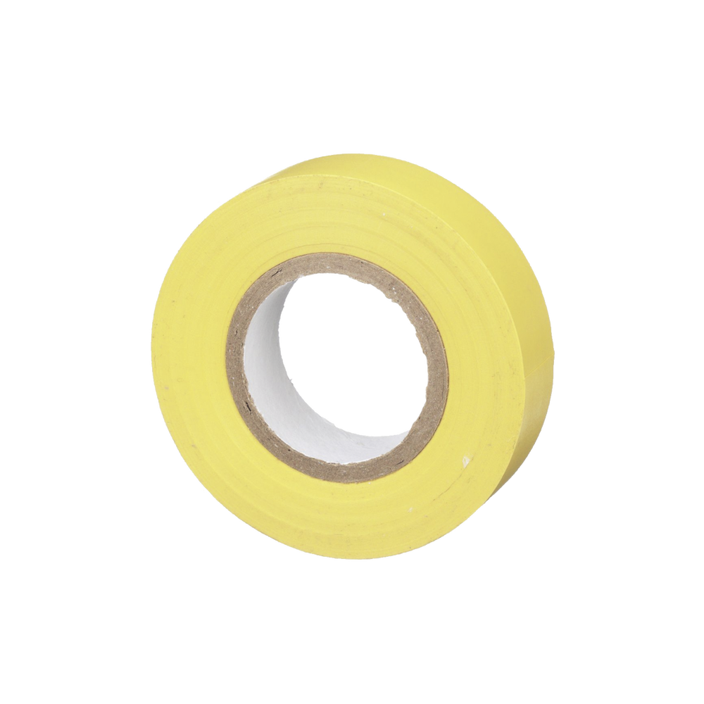 Cinta Eléctrica STRONGHOLD para Aislar, de PVC, Uso General Reparación y Mantenimiento, Grosor de 0.18mm (7 mil), Ancho de 19mm, y 20.12m de Largo, Color Amarillo