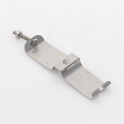 Sujetador de Doble Click para Cable Coaxial de 1 1/4 Pulgadas - Paquete de 10 Piezas
