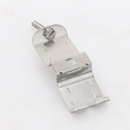 Sujetador de Doble Click para Cable Coaxial de 7/8 Paquete de 10 Piezas