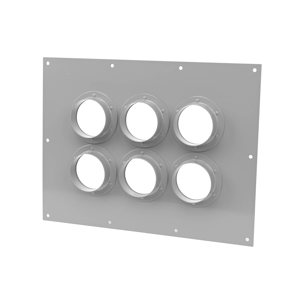 Placa Pasamuro con Capacidad de 6 Botas de 4