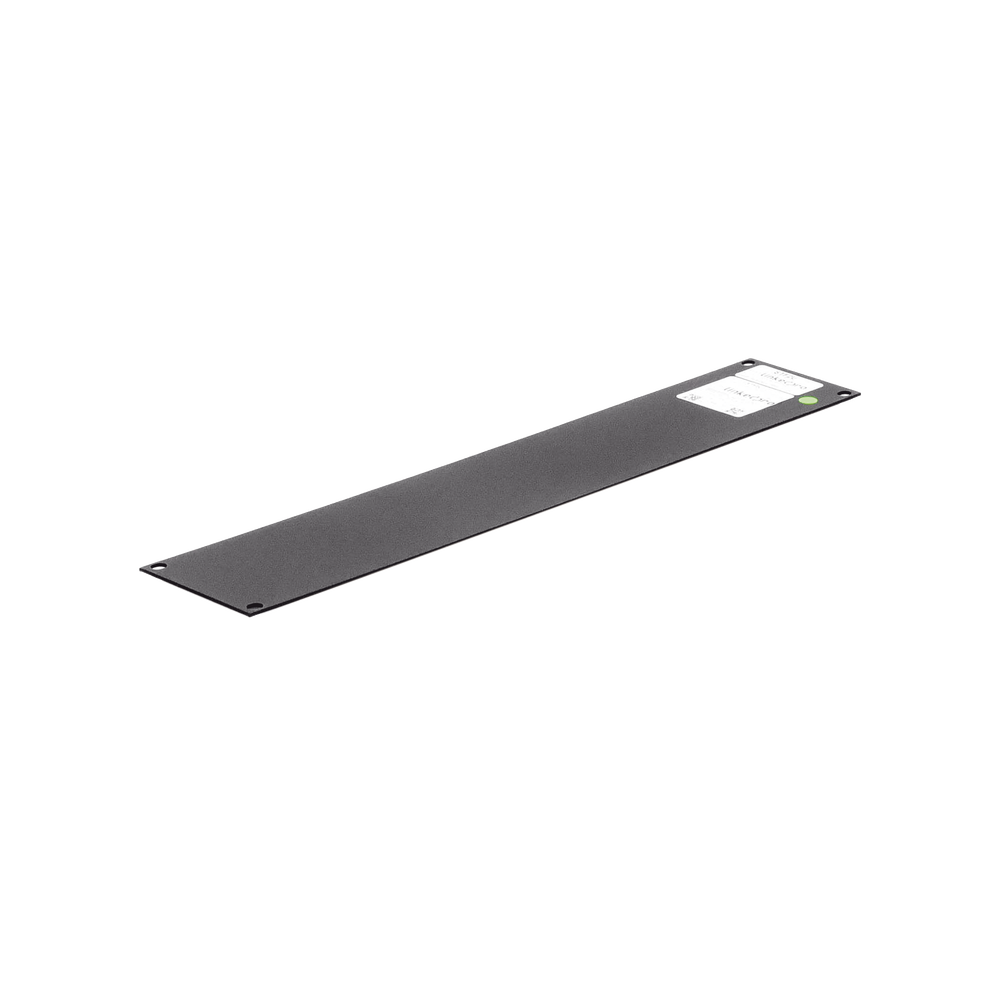 Tapa Ciega para Rack de 19in,  de 2UR, Color Negro