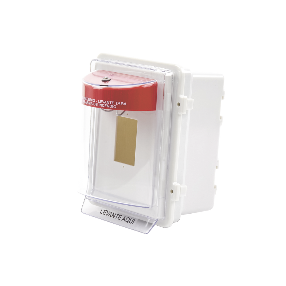 Protector Universal para Estación Manual, Fabricado en Policarbonato Súper Fuerte Para Uso en Exterior