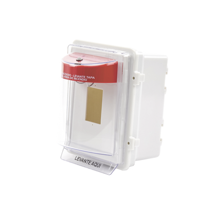 Protector Universal para Estación Manual, Fabricado en Policarbonato Súper Fuerte Para Uso en Exterior