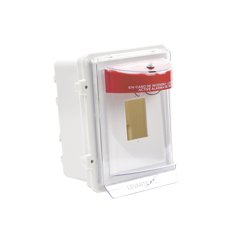 Protector Universal para Estación Manual, Fabricado en Policarbonato Súper Fuerte Para Uso en Exterior