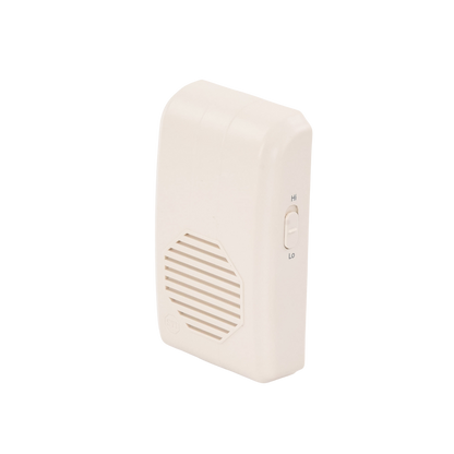 Timbre Inalámbrico Para Puerta Con 10 Tonos, Hasta 150m Linea de Vista, Con Receptor Inalámbrico Incluido, 110Vca