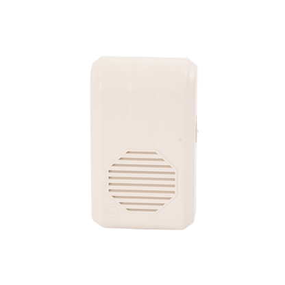 Timbre Inalámbrico Para Puerta Con 10 Tonos, Hasta 150m Linea de Vista, Con Receptor Inalámbrico Incluido, 110Vca