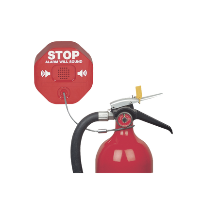 Alarma Para Extintores De Incendio Serie Theft Stopper®, Evita Robo y Mal Uso. Con bocina a 12Vcd