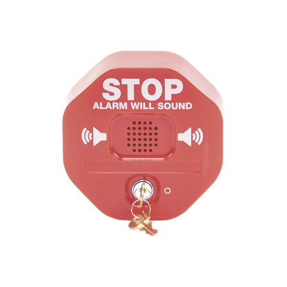 Alarma Multifunción Exit Stopper® para proteger puertas dobles (incluye contactos magnéticos)