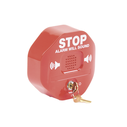 Alarma Multifunción Exit Stopper® para proteger puertas dobles (incluye contactos magnéticos)