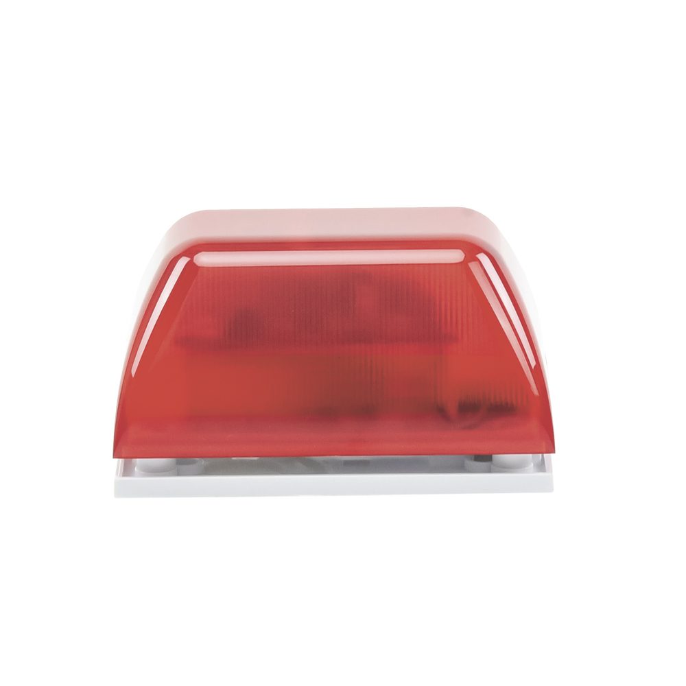 Minicontrolador Audiovisual de Uso No Autorizado o Situaciones Urgentes, Color Rojo