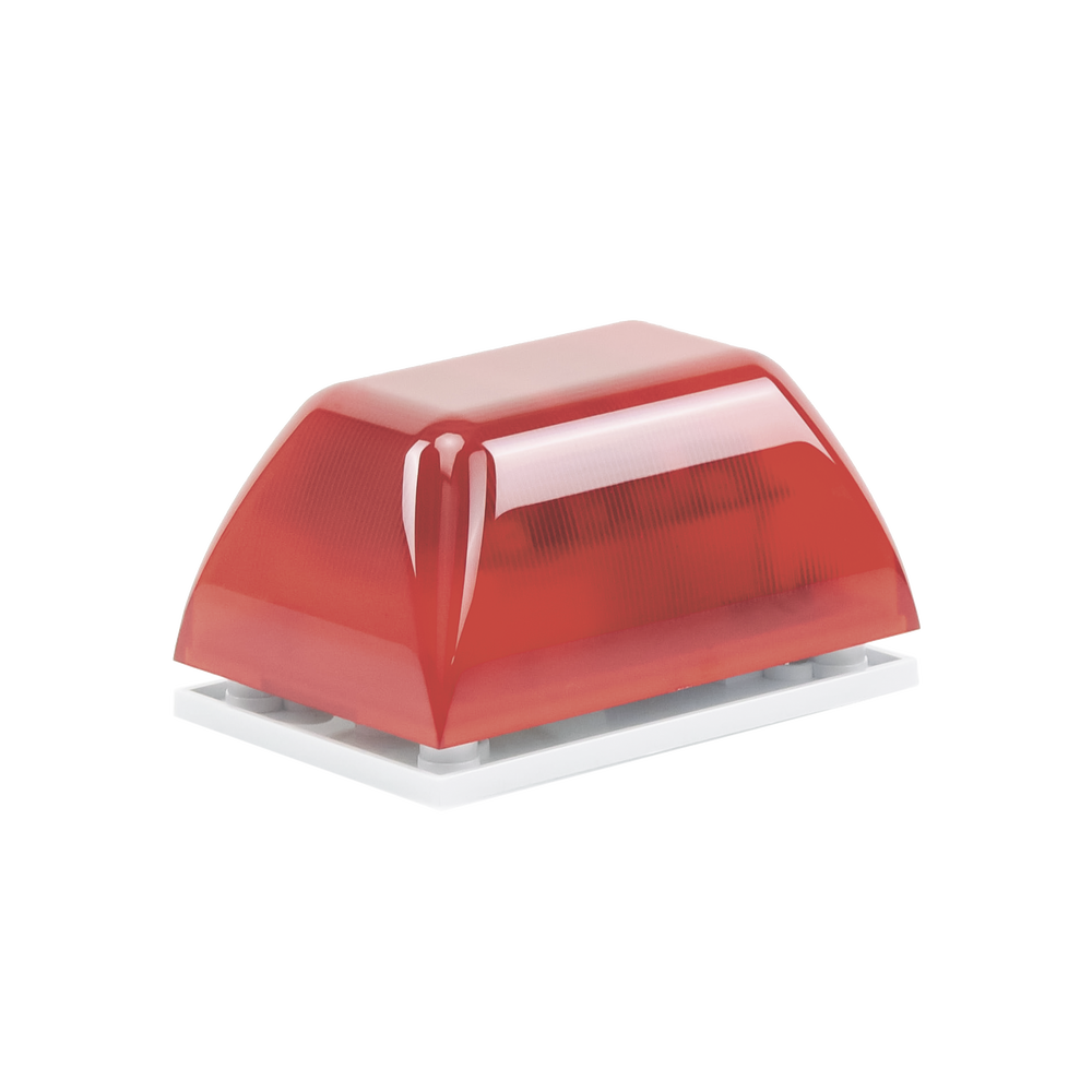 Minicontrolador Audiovisual de Uso No Autorizado o Situaciones Urgentes, Color Rojo