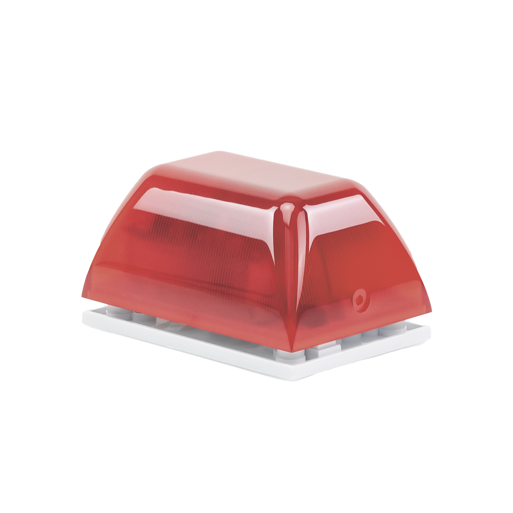 Minicontrolador Audiovisual de Uso No Autorizado o Situaciones Urgentes, Color Rojo