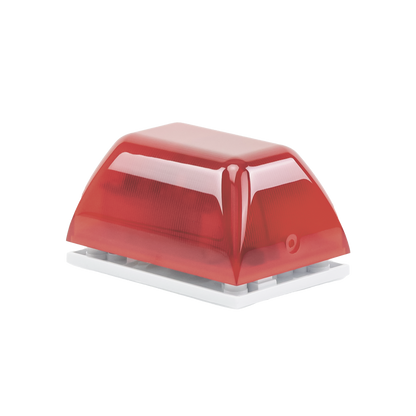 Minicontrolador Audiovisual de Uso No Autorizado o Situaciones Urgentes, Color Rojo