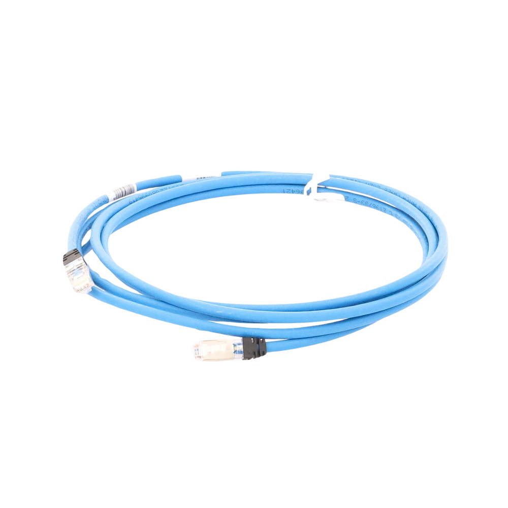 Patch Cord Cat6A, Blindado S/FTP, CM/LS0H, 3.05 Metros (10 Pies), Color Azul