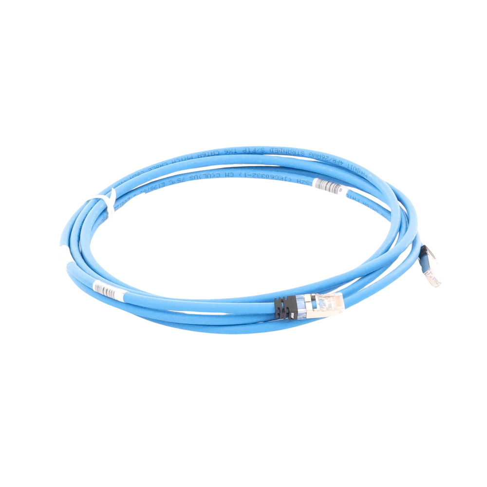 Patch Cord Cat6A, Blindado S/FTP, CM/LS0H, 3.05 Metros (10 Pies), Color Azul