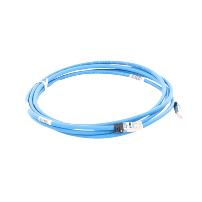 Patch Cord Cat6A, Blindado S/FTP, CM/LS0H, 3.05 Metros (10 Pies), Color Azul