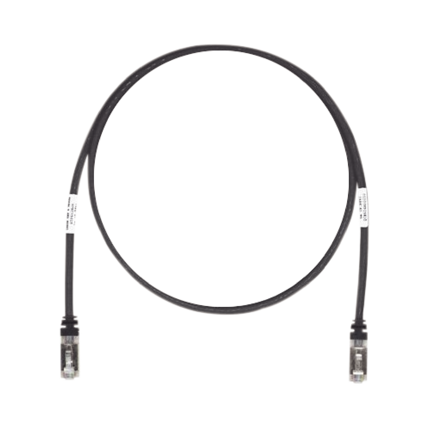 Patch Cord Cat6A, Blindado S/FTP, CM/LS0H, 10 Metros (32.81 Pies), Color Negro