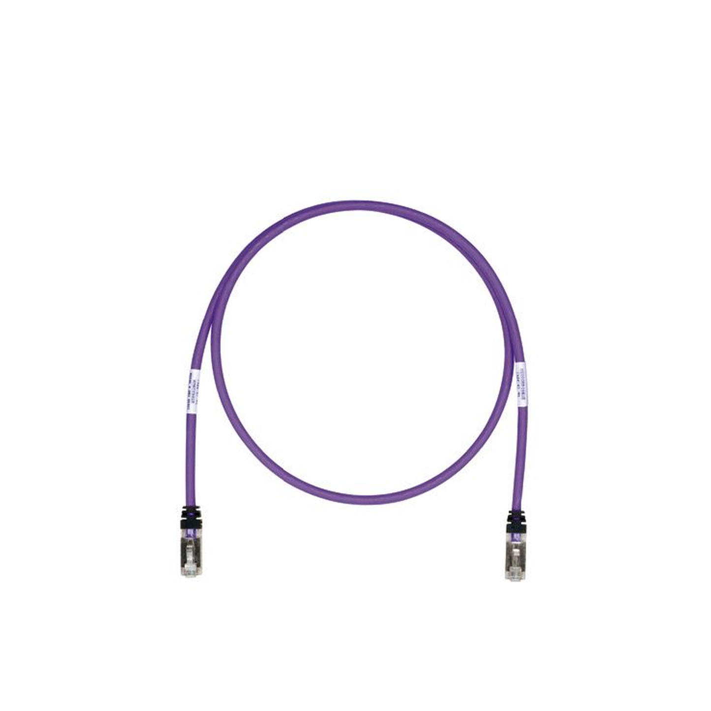 Patch Cord Cat6A, Blindado S/FTP, CM/LS0H, 3.05 Metros (10 Pies), Color Violeta