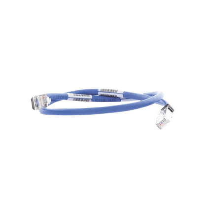 Patch Cord Cat6A, Blindado S/FTP, CM/LS0H, 0.61 Metros (2 Pies), Color Azul