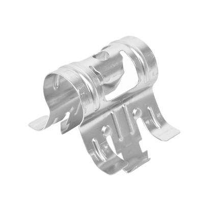 Sujetador de Presión para Cable Coaxial de 1/2. Paquete de 10 Piezas