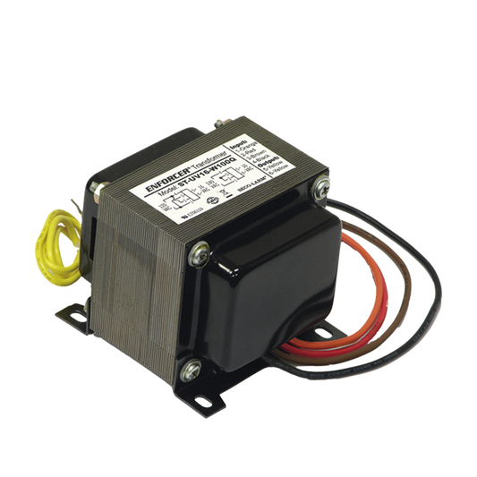 Transformador de Marco Abierto / Salida 16 VCA / 100 W / Entrada 120 o 240 VCA 50/60 Hz