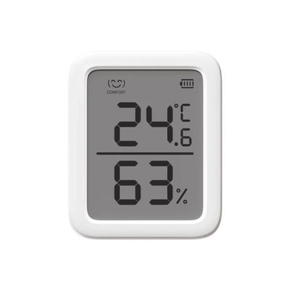 Medidor de temperatura y humedad Datos en pantalla / inalámbrico BLUETOOTH compatible con HUB SwitchBot