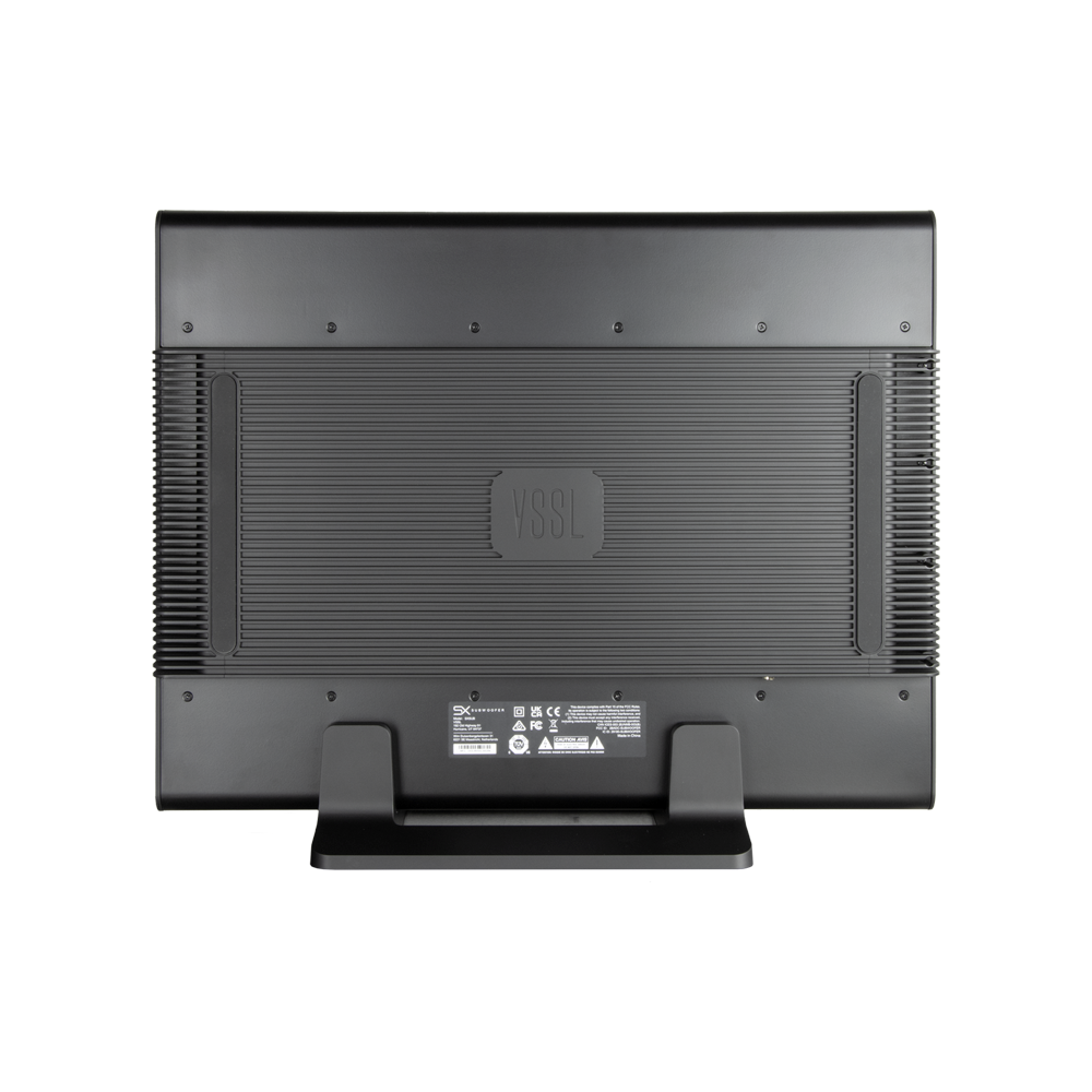 Serie SX Subwoofer | Versátil, Inalámbrico y de Perfil Bajo | Puertos Acústicos Duales | Sistema Envolvente 5.1 con Serie SX