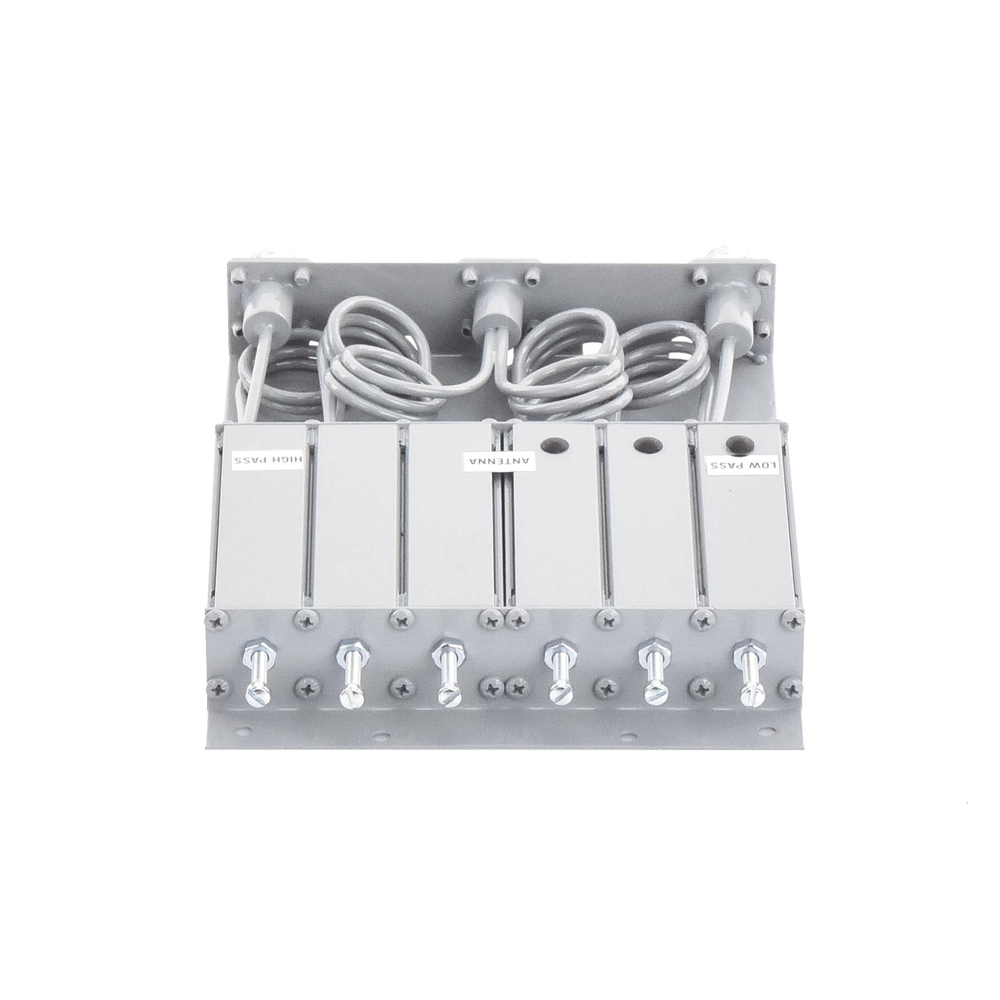 Duplexer SYSCOM en VHF, 6 Cav. 148-160 MHz, 50 Watt, 5 MHz Sep. Rechazo de Banda, N Hembras.