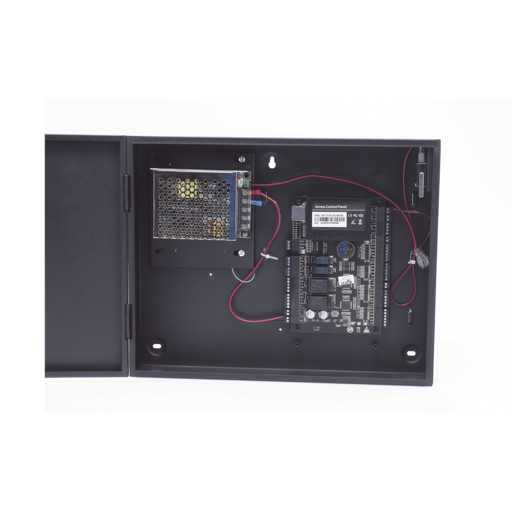 C3200 Panel de Control de Acceso para 2 Puertas / Fácil Administración / 30,000 Tarjetas / Incluye Gabinete y Fuente de Alimentación 12Vcc/3A / Software GRATIS