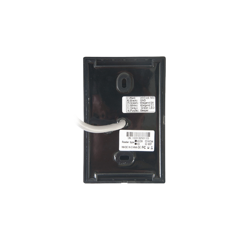 Lector de Proximidad MIFARE 13.56 MHz / Wiegand 34 Bits / IP65 / ISO14443A / Exterior