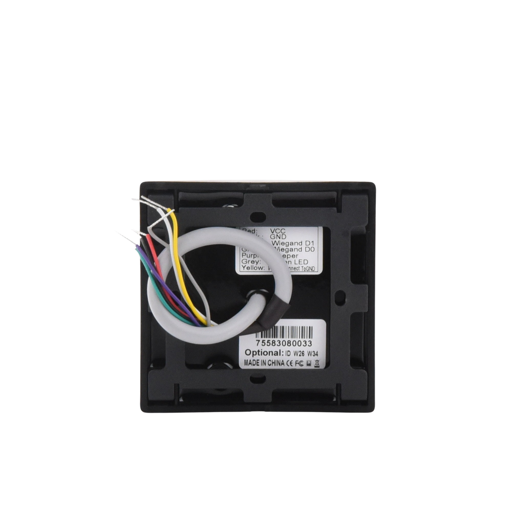 Lector de Proximidad con Teclado / 125 kHz / Wiegand 26 bits / Exterior / Contraseñas
