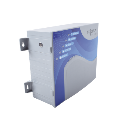 Energizador con tecnología SMT de 12,000Volts-1Joule/ 2500Mts Lineales de Protección / Cercos electricos