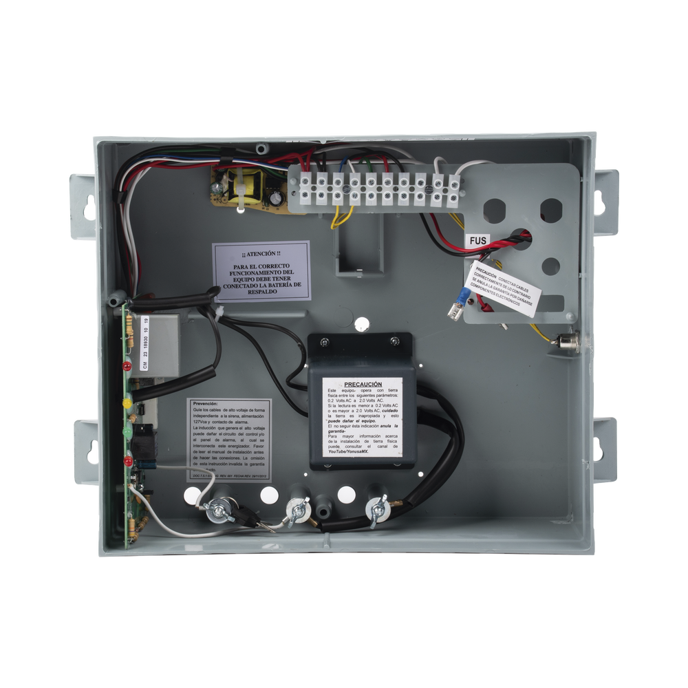 Energizador Tecnología SMT de 12,000Volts-.9JOULES/1250Mts lineales de protección / Alerta por Corte o caída a Tierra