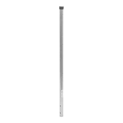 Poste de ESQUINA para Cerca Electrificada. Tubo Galvanizado cal. 18 de 1" Diam. y 0.8m Alto con Tapón, ideal para 3 Aisladores