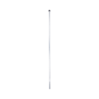 Poste de Esquina  para Cerca Electrificada. Tubo Galva. de 1.4m, cal. 18 de 1" Diam. (Sin pintar). Ideal para 6 Aisladores