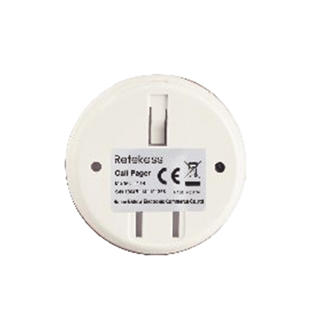 Botón de Llamada T114 / Resistente al Agua / Distancia de Transmisión 100 mts / Batería 12V 23A / Diseño Compacto y Portátil