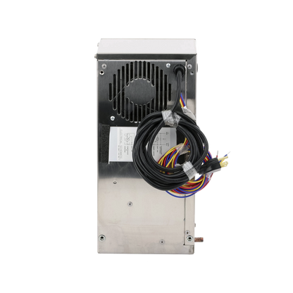 Aire Acondicionado Compacto Para Exterior, Uso en Gabinetes de Telecomunicaciones de Grado Industrial, Frío T15, 800 BTU, 115 Vca, de Acero Inoxidable 304, Color Gris