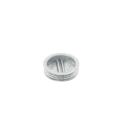 Tapón roscado de 3/4" para caja cuadrada a prueba de intemperie.