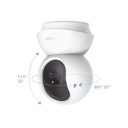 Cámara IP Wi-Fi para Hogar / Resolución 2 MP / Audio Doble Vía / Visión nocturna / Notificación Push / Google Assistant y Amazon Alexa