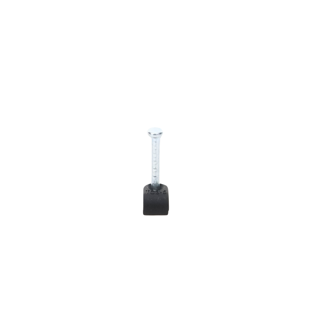 Grapa negra para Fibra óptica redonda de 3 mm (100pzs) (3101-00400)