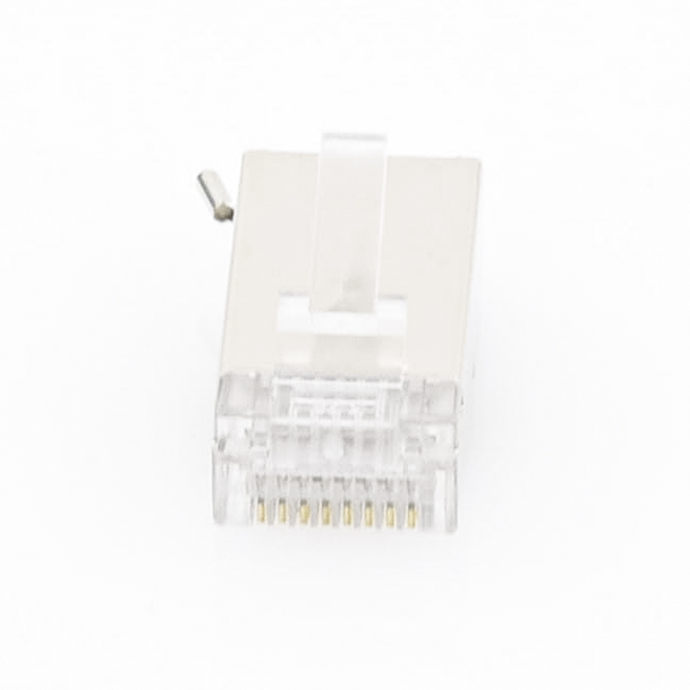 Conector RJ45 para Cable FTP/STP Categoría 5E - Blindado con Pin a Tierra