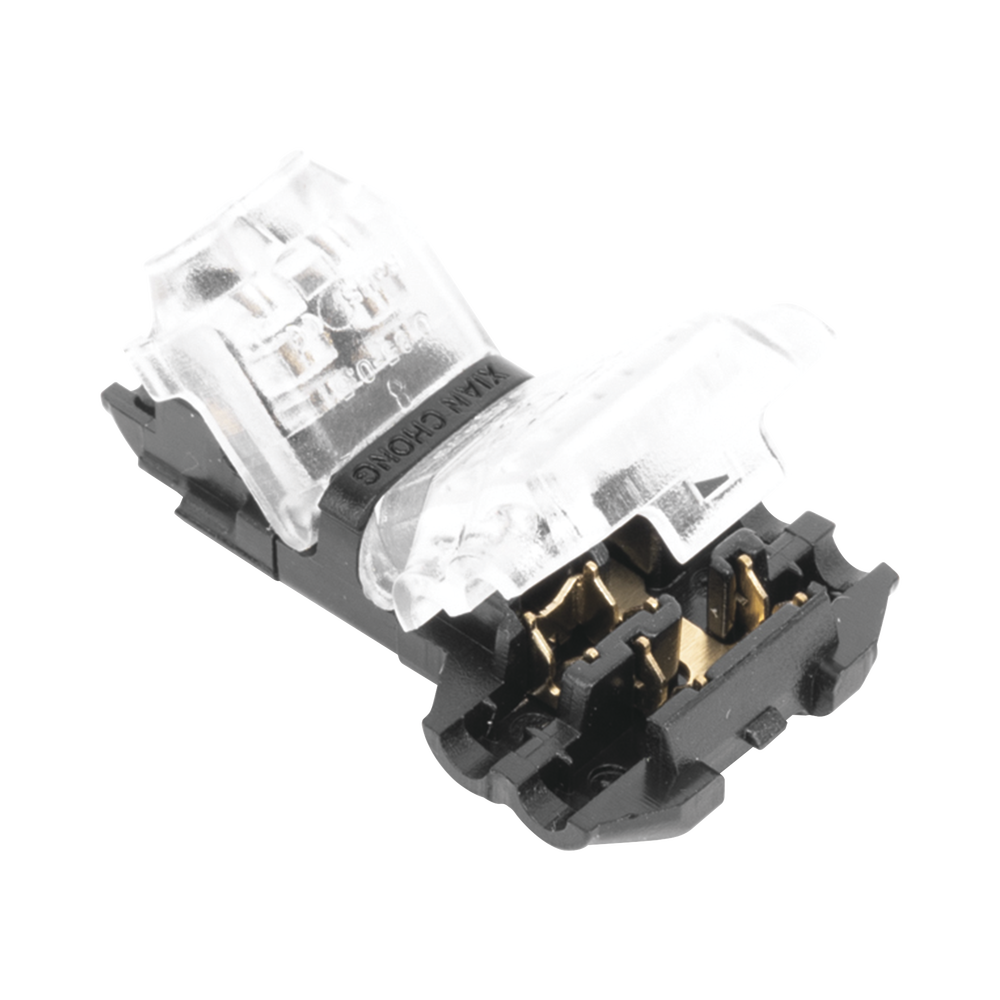 Conector en forma de T para 2 Contactos / Para una Conexión Rápida