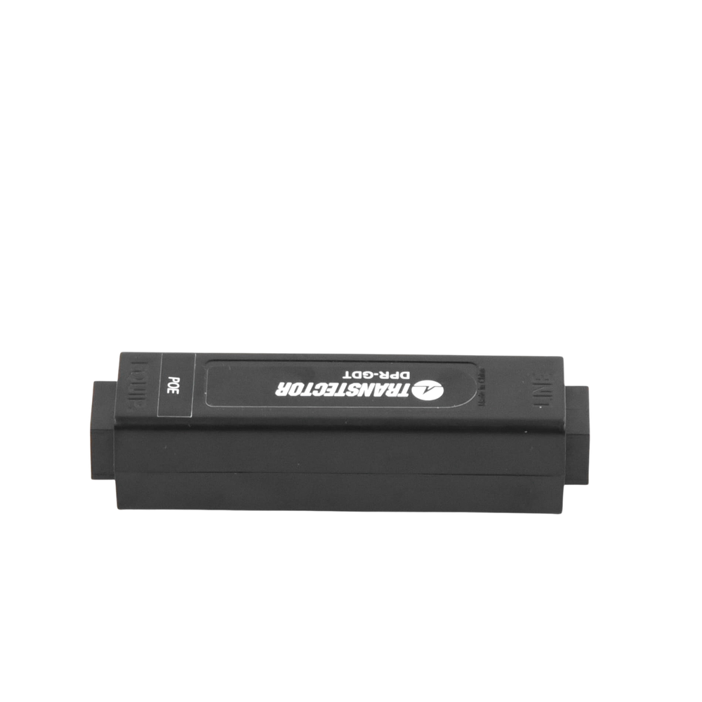 Protector PoE Gigabit Ethernet / Tubo de Gas GDT / 1000 Mbps / RJ45 / Interior / Protección L-G